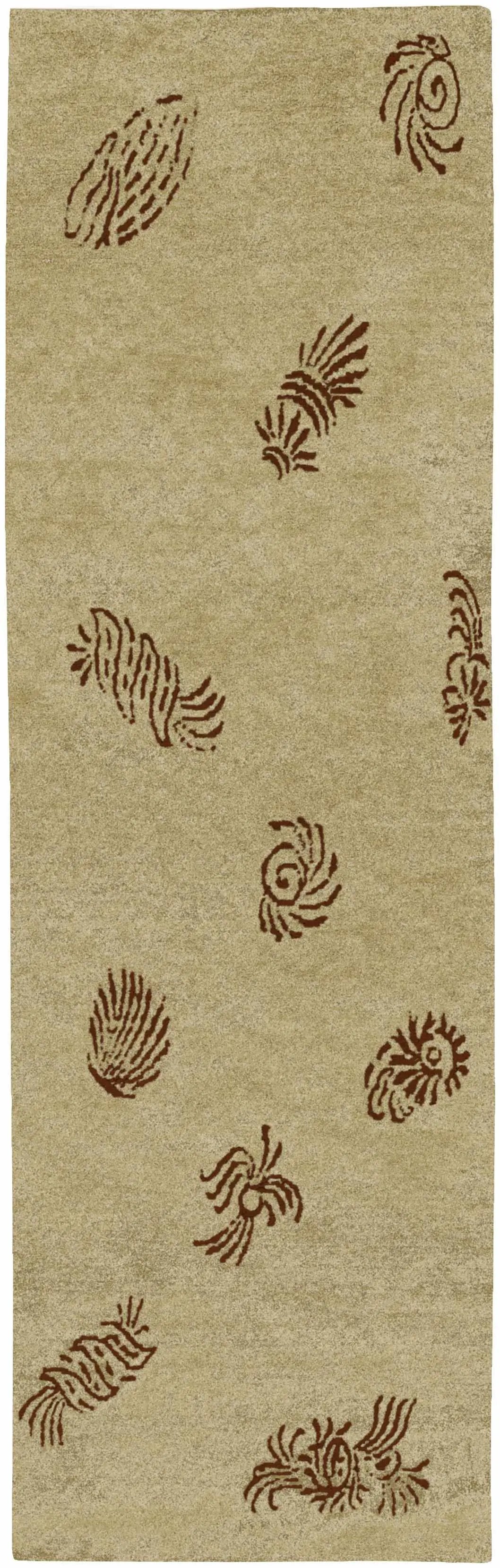 Yellow Premium Thick Wool Rug - Clearance by Boutique Rugs