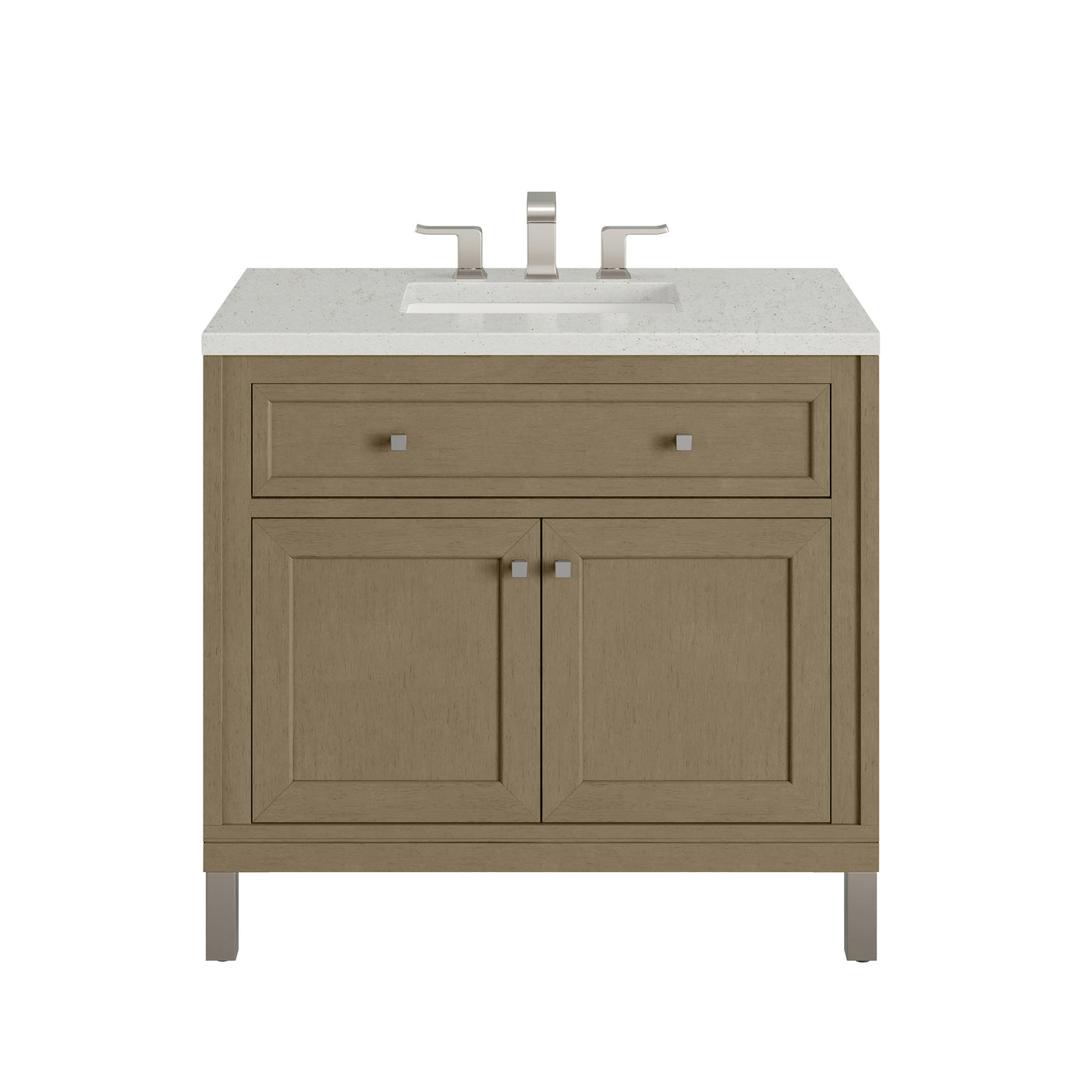 James Martin Chicago 36" Single Bathroom Vanity, Walnut Whisper by James Martin