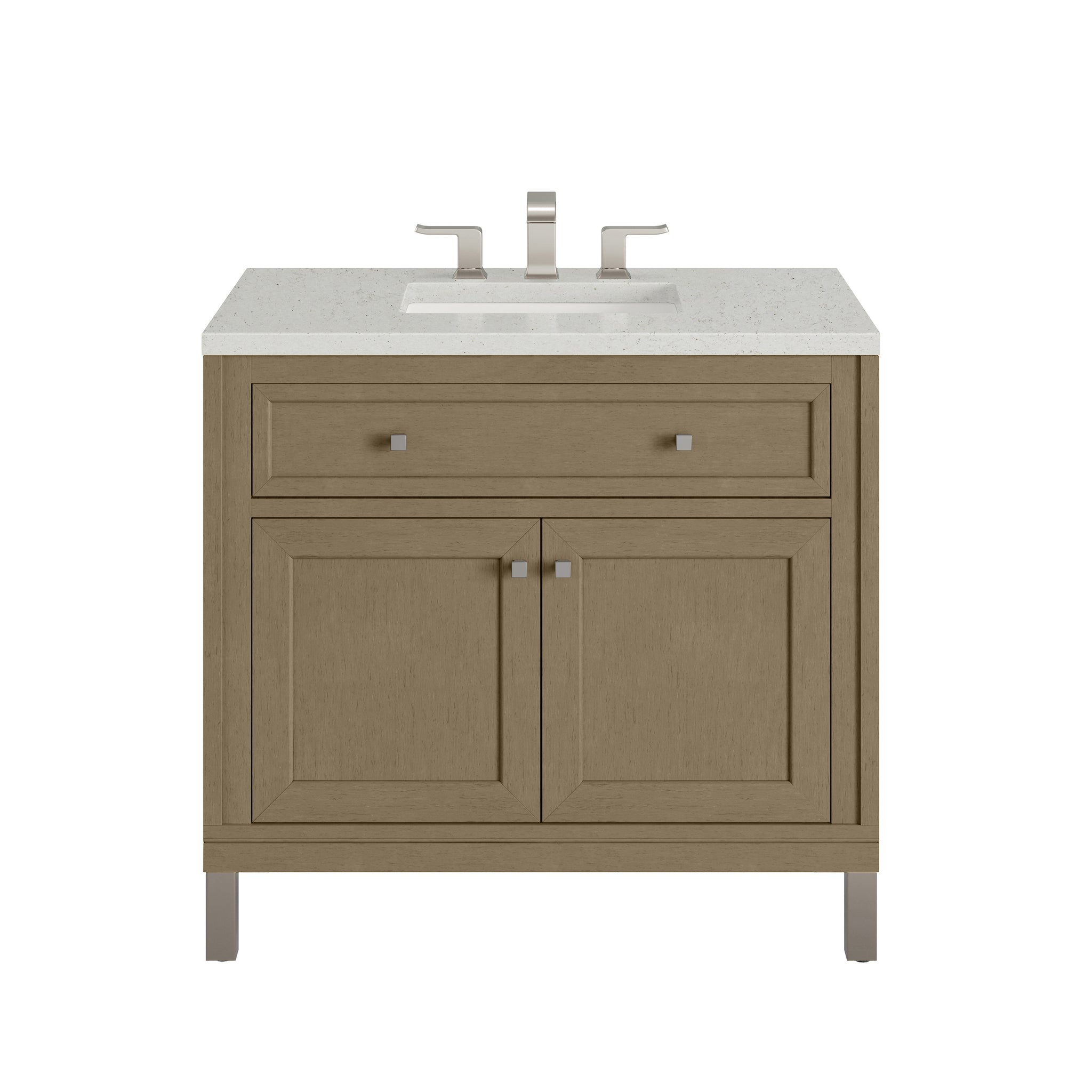 James Martin Chicago 36" Single Bathroom Vanity, Walnut Whisper by James Martin