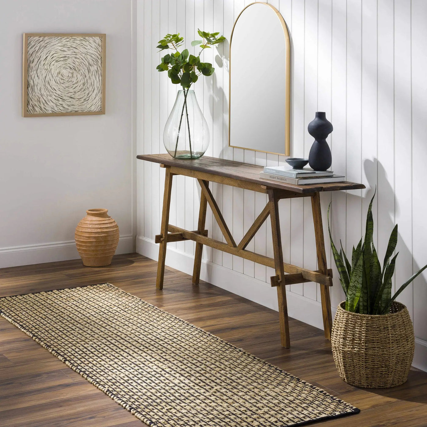 Iqaluit Natural Jute Rug by Boutique Rugs
