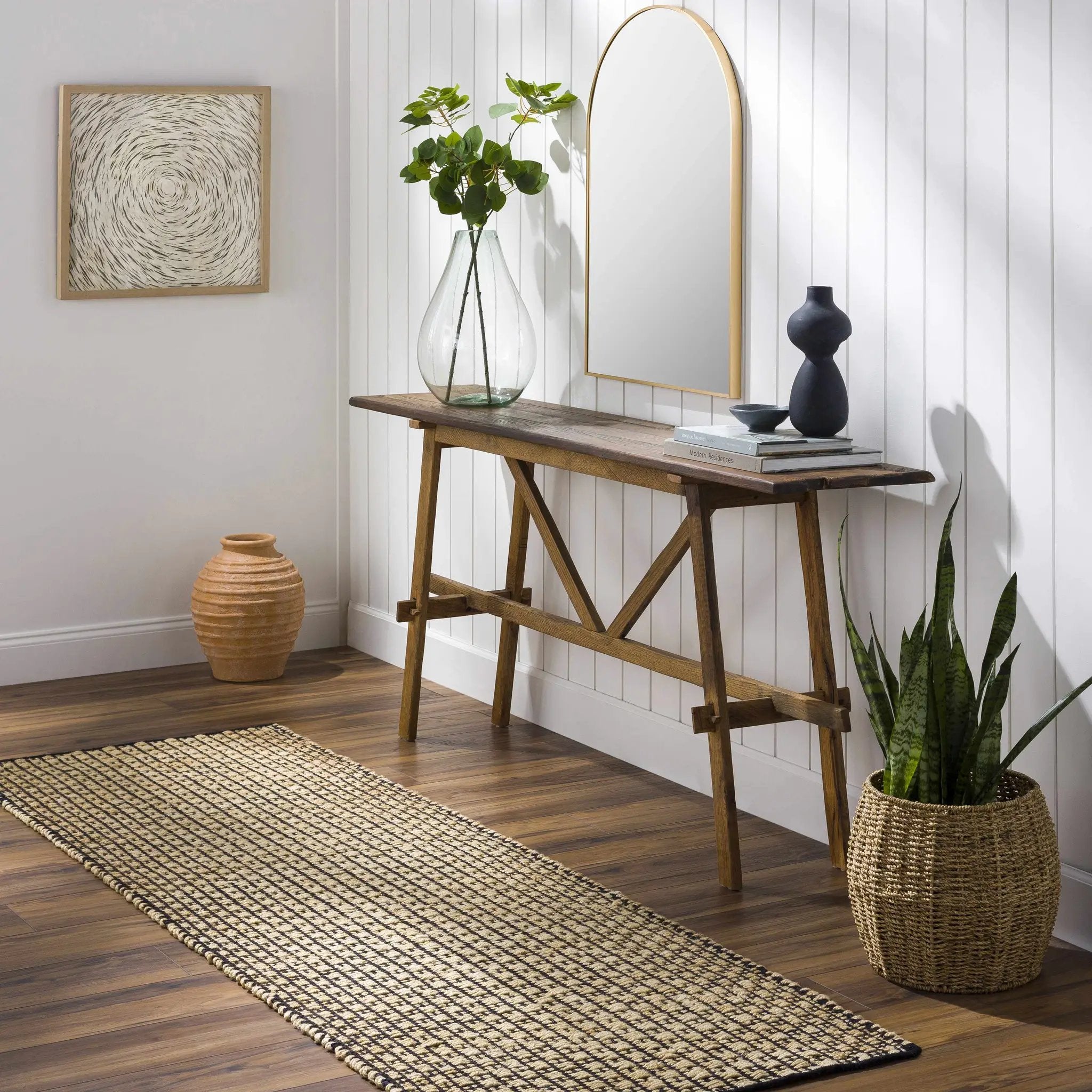 Iqaluit Natural Jute Rug by Boutique Rugs