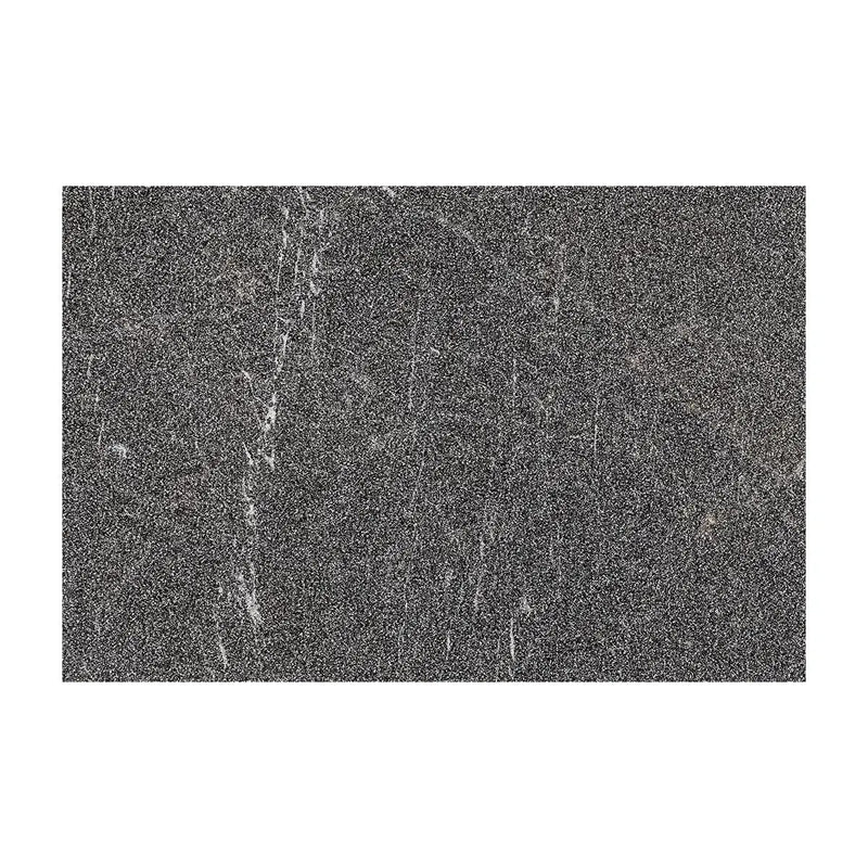 Iris Black Fine Textured Marble Tiles 24x36 by Stonetiledepot