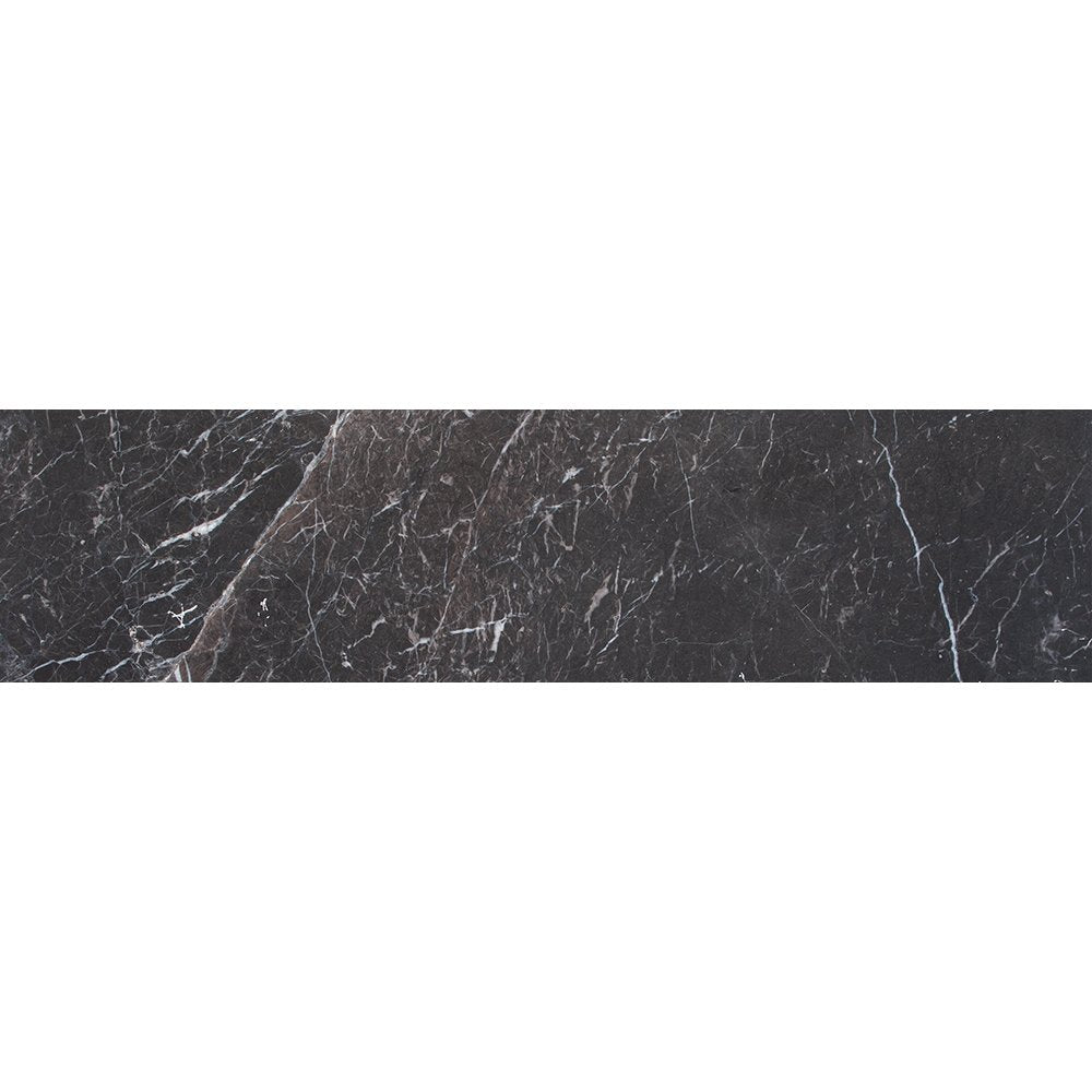 Iris Black Honed Marble Tiles 3x12 Marble Honed 3x12 Tiles