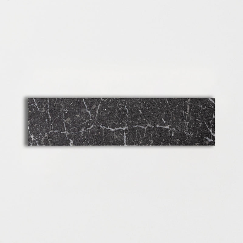 Iris Black Polished 2x8x1/2 Marble Polished 2x8 Tiles