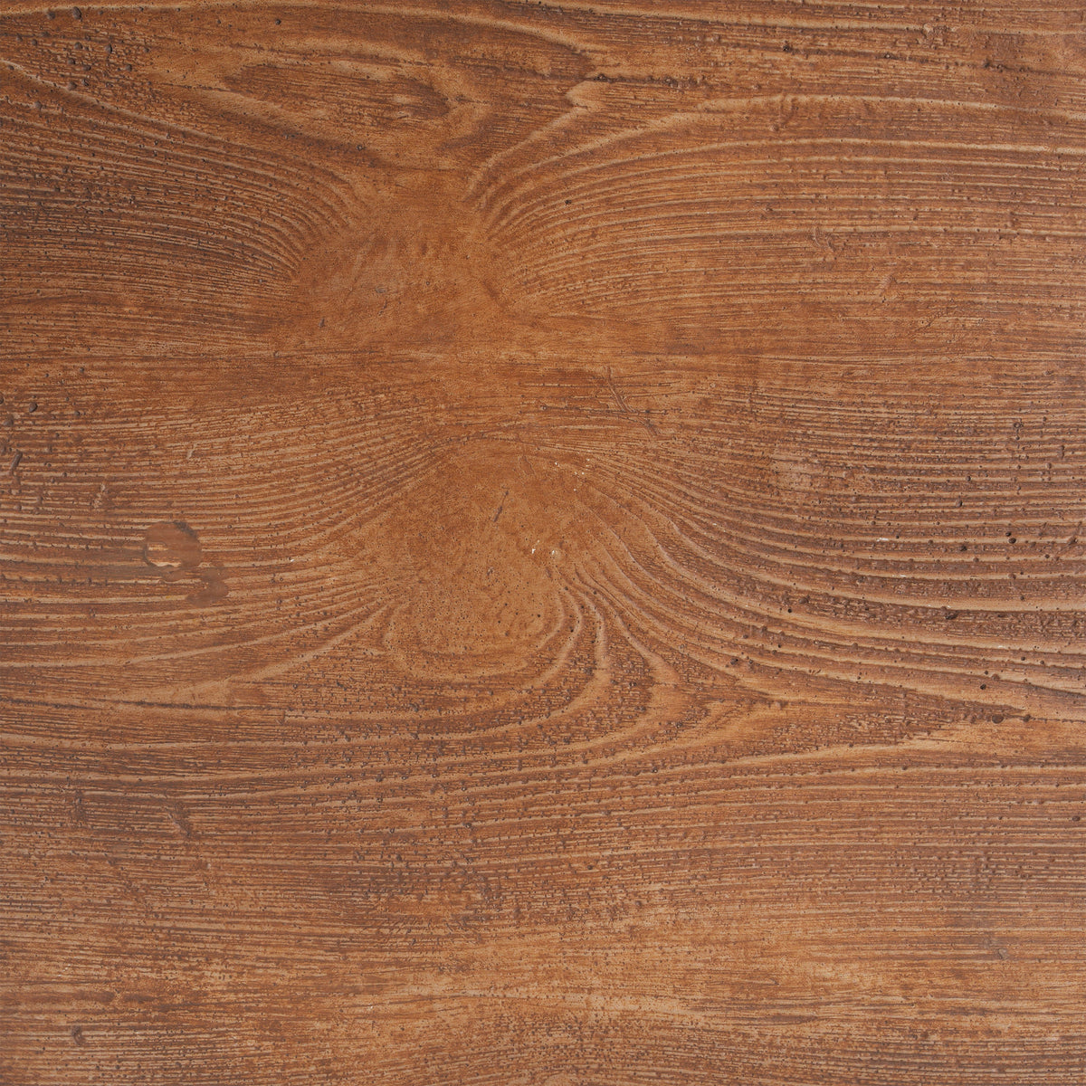 Iris Outdoor Patio Three-Legged Wood-Grain Side Table, photo 15 of 16