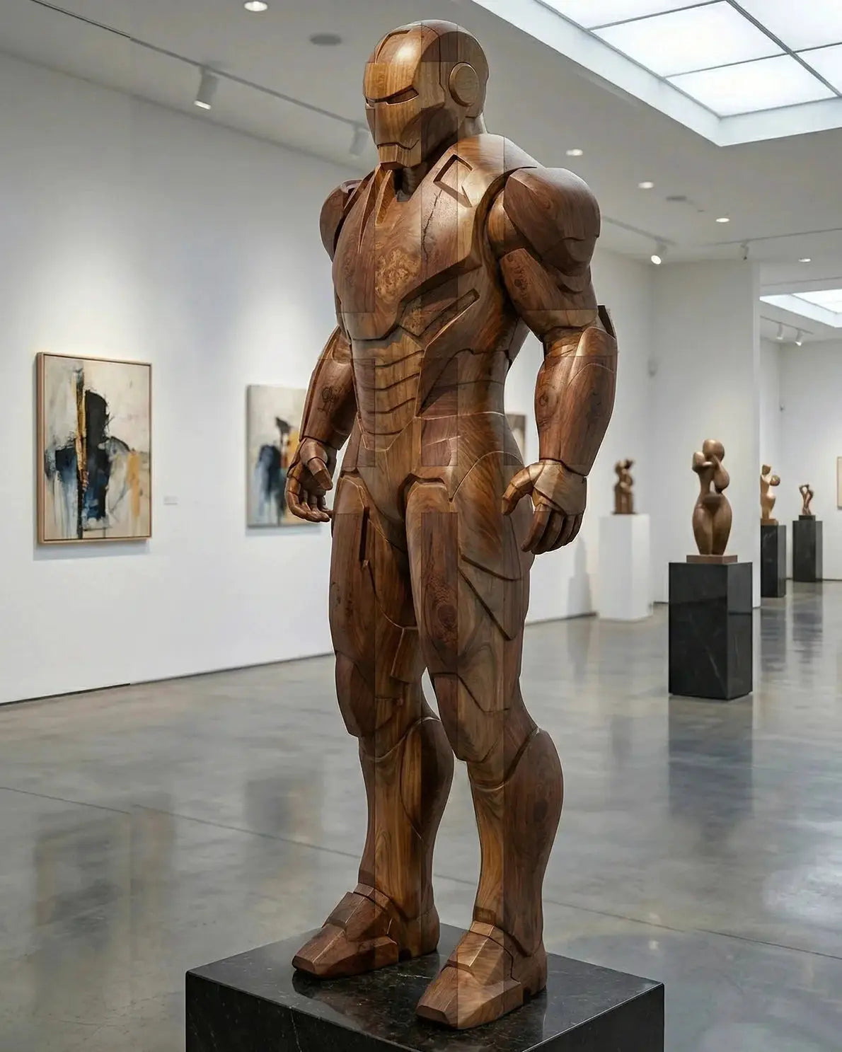 Wooden Ironman by Gizz