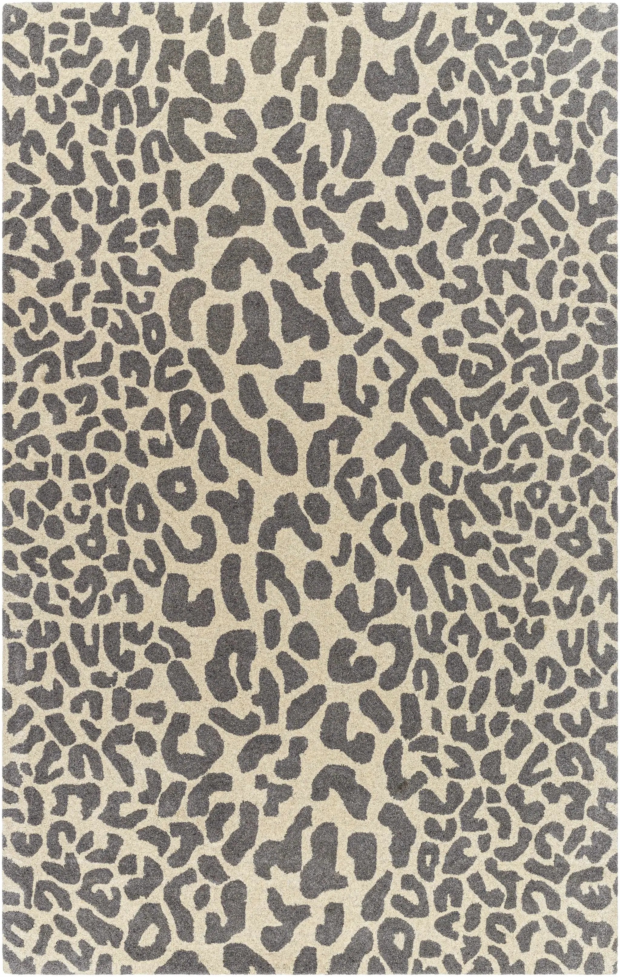 Iseul Leopard Print Area Rug - Clearance by Boutique Rugs