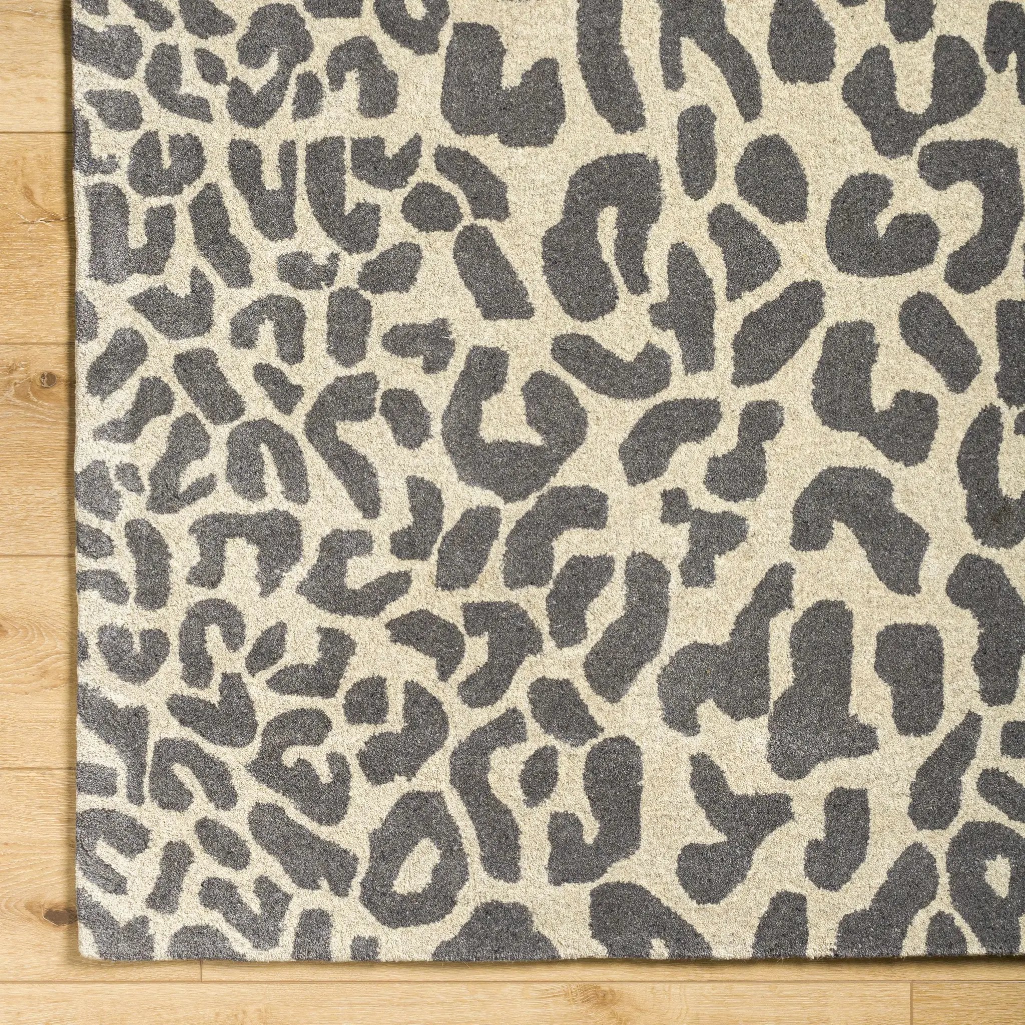 Iseul Leopard Print Area Rug - Clearance by Boutique Rugs