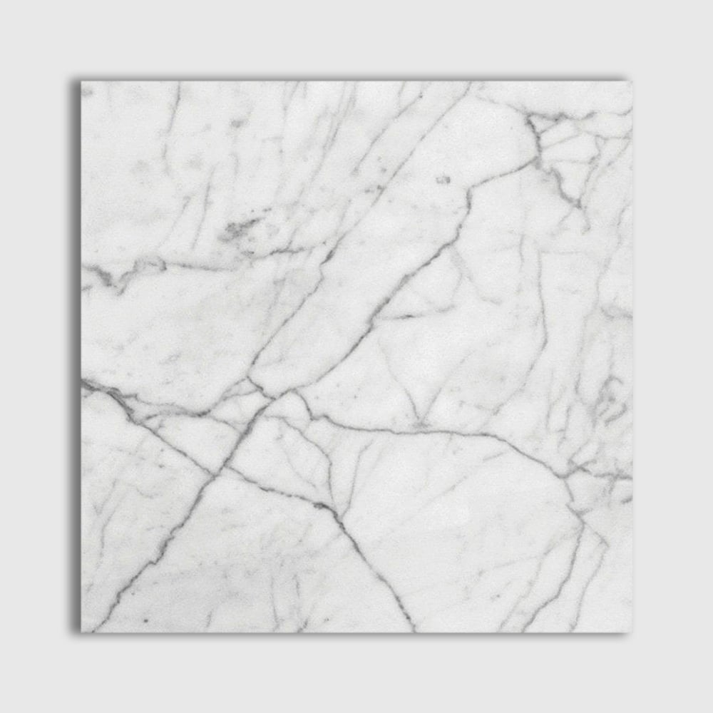 Italian Carrara Polished Marble Tiles 24x24 Marble Polished 24x24 Tiles