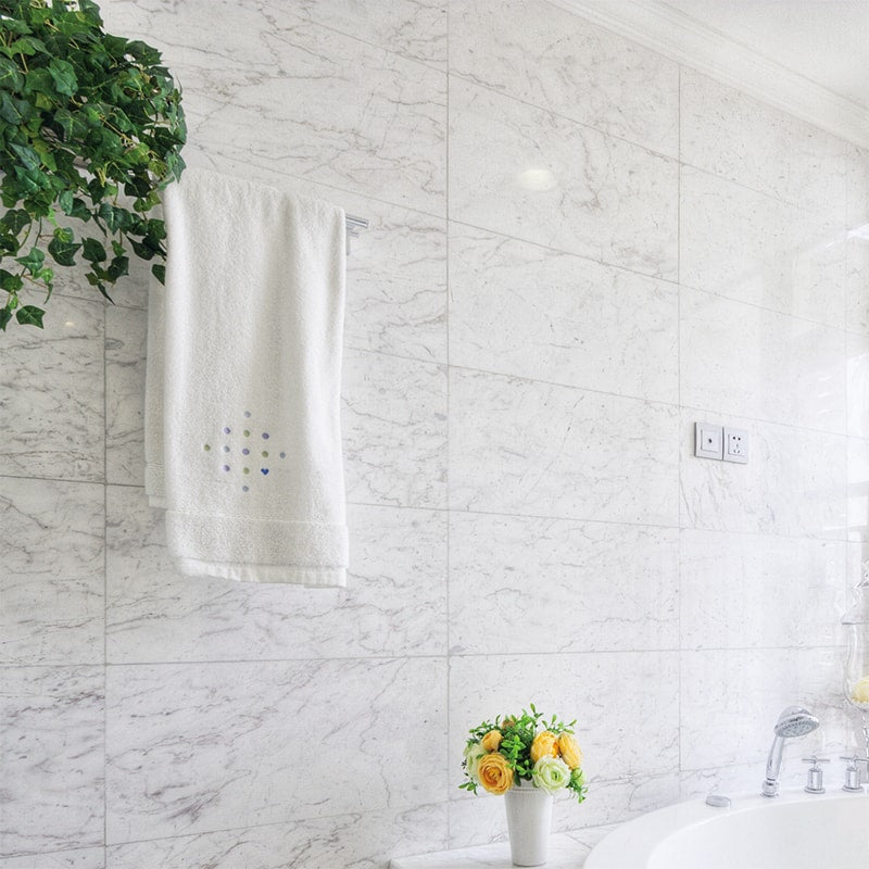 Italian Carrara Select Polished Marble Tiles 12x24 Marble Polished 12x24 Tiles — 2