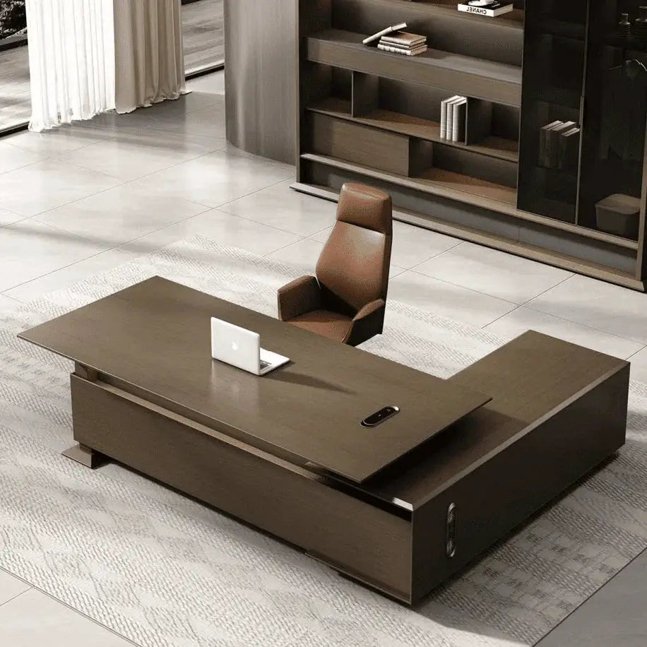 Atlee · Modern L-Shaped Executive Desk by Arc Grove