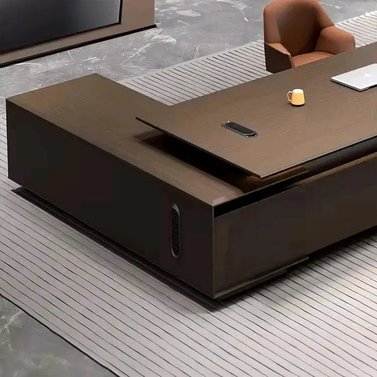 Atlee · Modern L-Shaped Executive Desk by Arc Grove