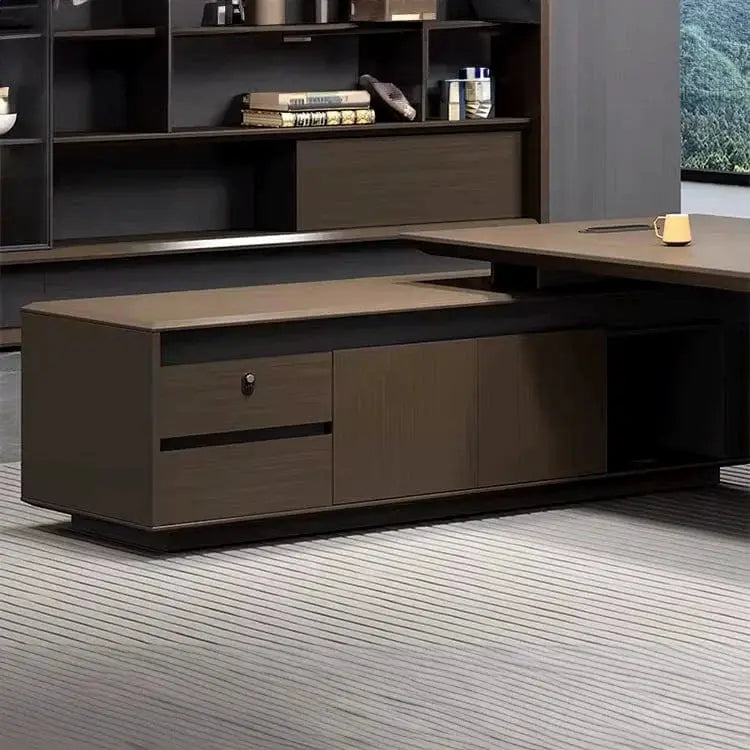 Atlee · Modern L-Shaped Executive Desk by Arc Grove