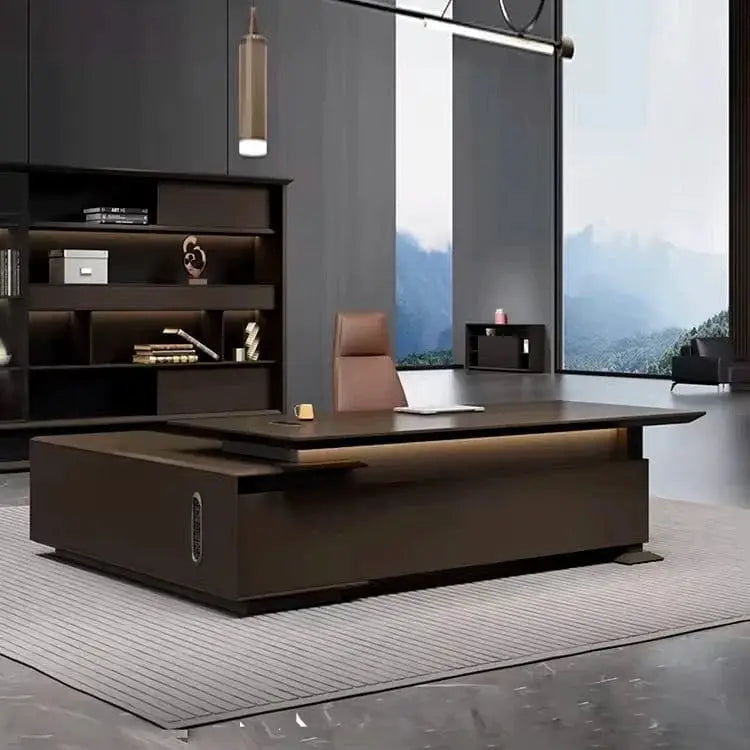 Atlee · Modern L-Shaped Executive Desk by Arc Grove