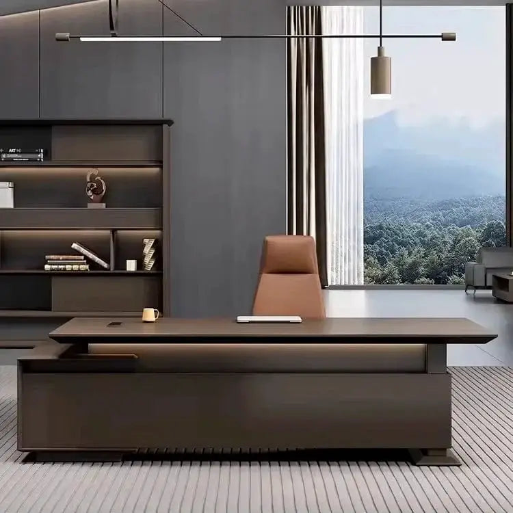 Atlee · Modern L-Shaped Executive Desk by Arc Grove
