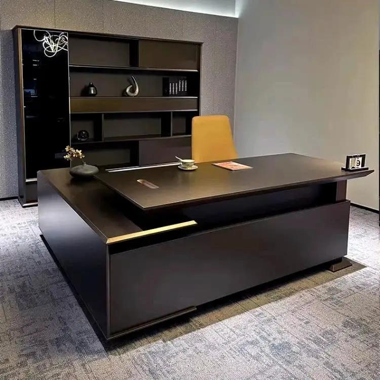 Atlee · Modern L-Shaped Executive Desk by Arc Grove