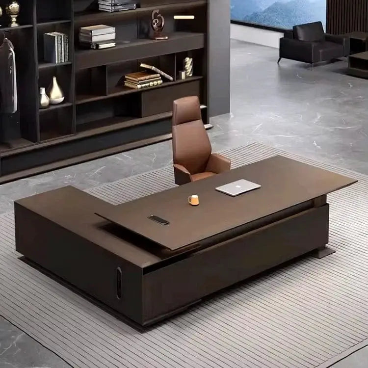 Atlee · Modern L-Shaped Executive Desk by Arc Grove