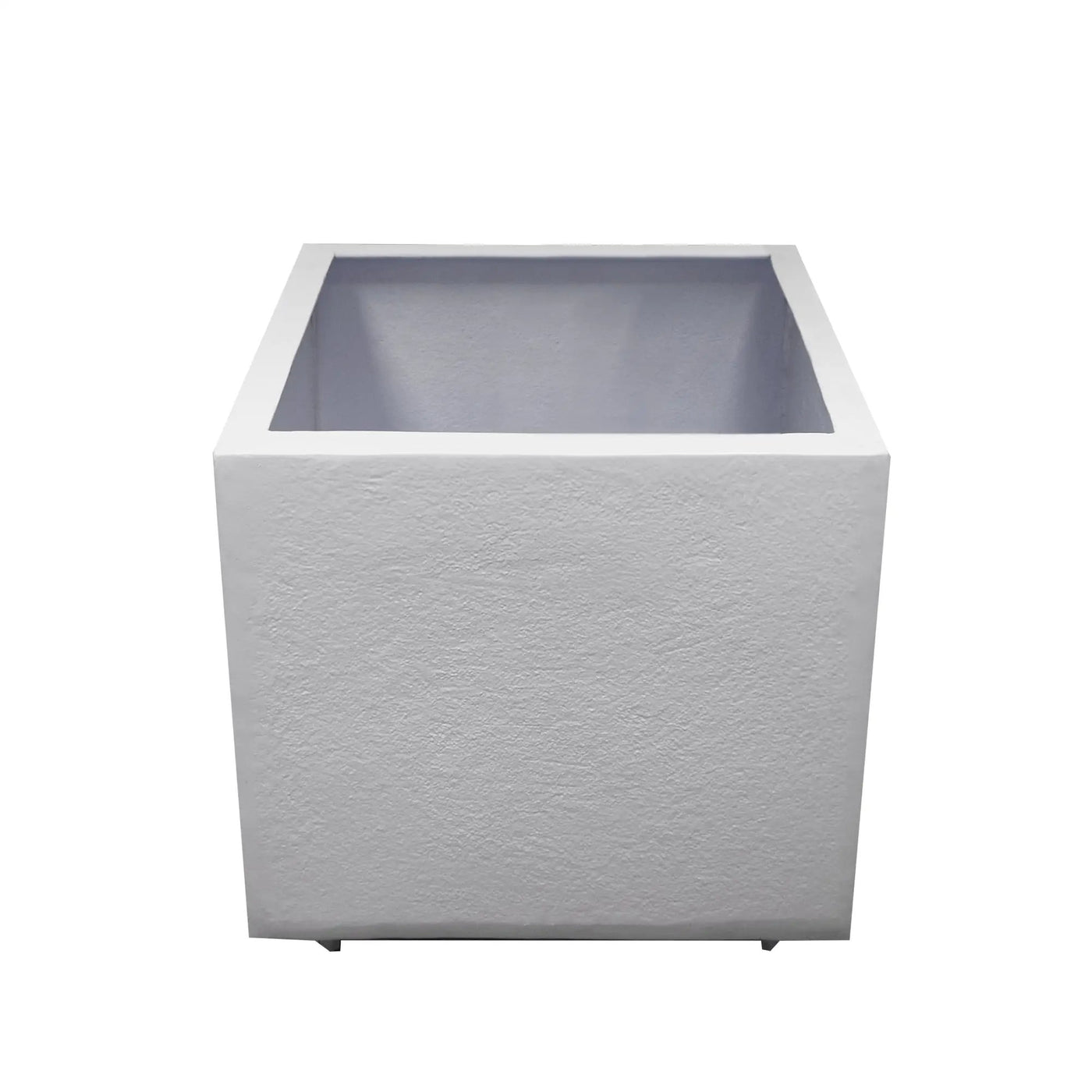 Modern Square Cast Aluminum 35-in Bird Bath and Planter Vase Combo by Sharicks