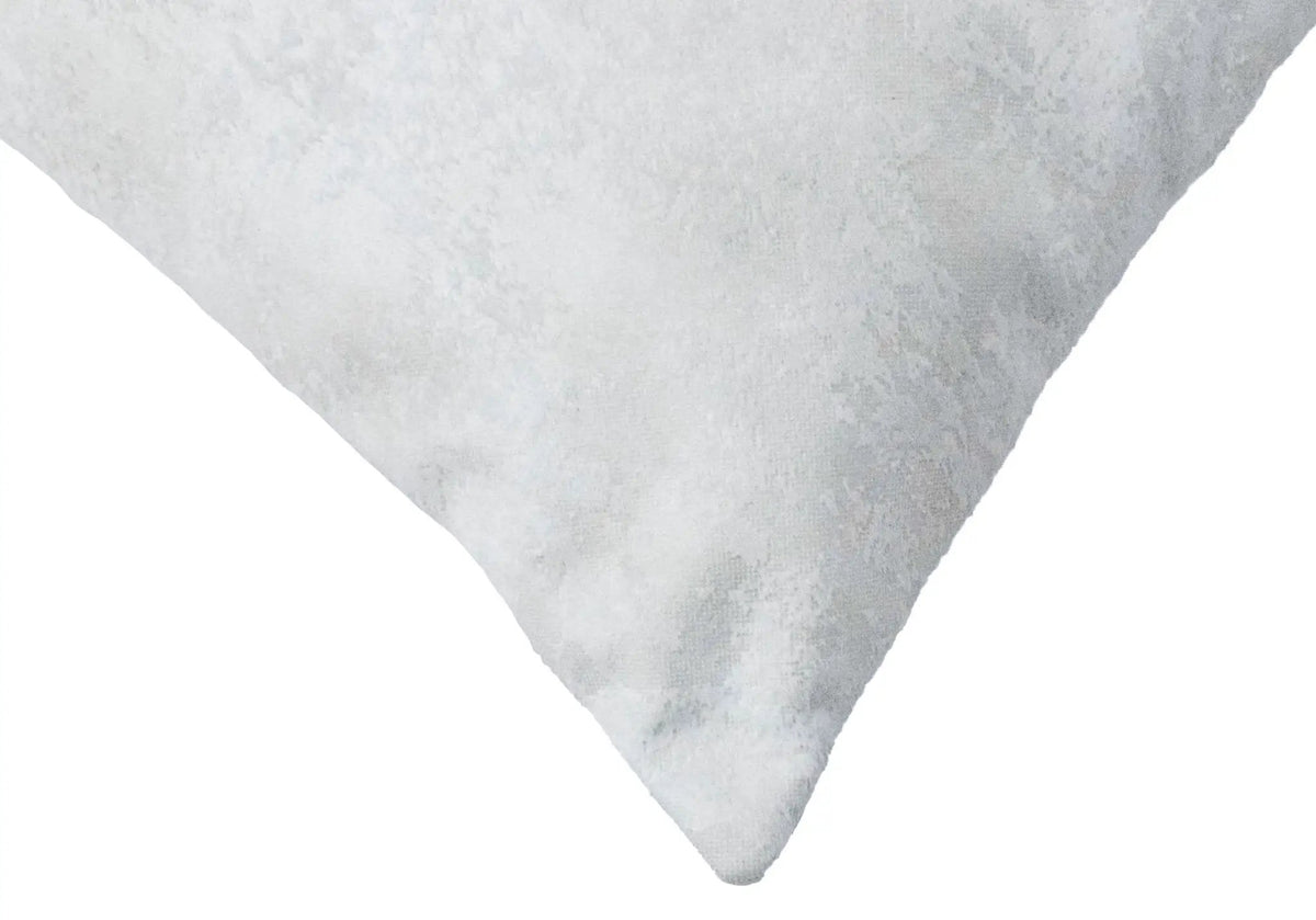 Ivory Square and Lumbar Luxury Velvet Pillow | TRDPL01 by The Rug Decor