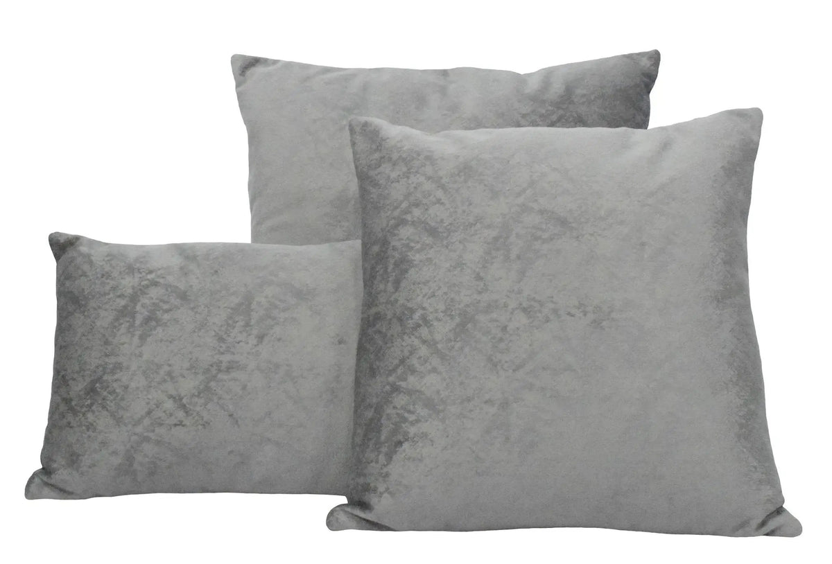 Ivory Square and Lumbar Luxury Velvet Pillow | TRDPL02 by The Rug Decor