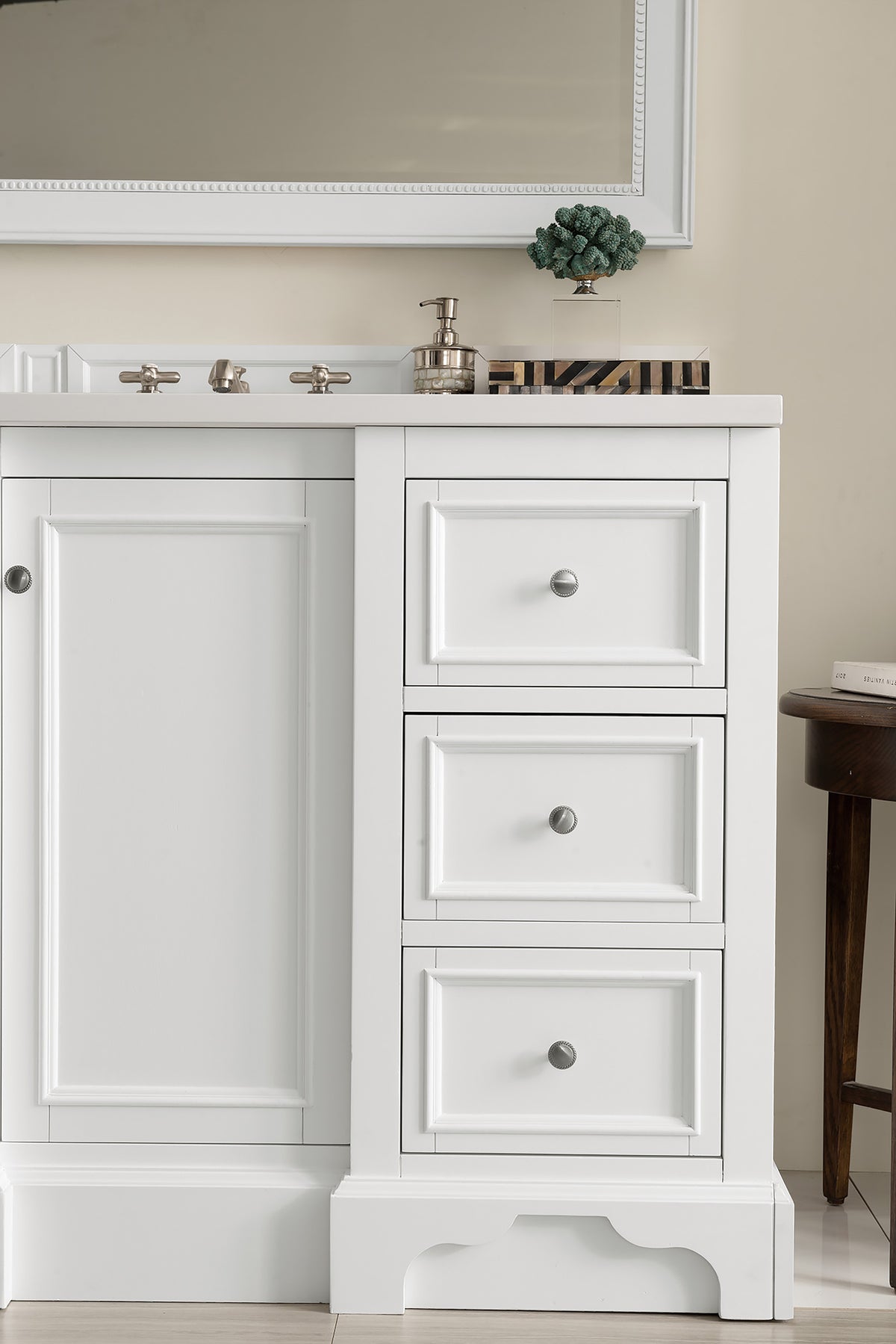 James Martin De Soto 48" Single Bathroom Vanity, Bright White, view 40