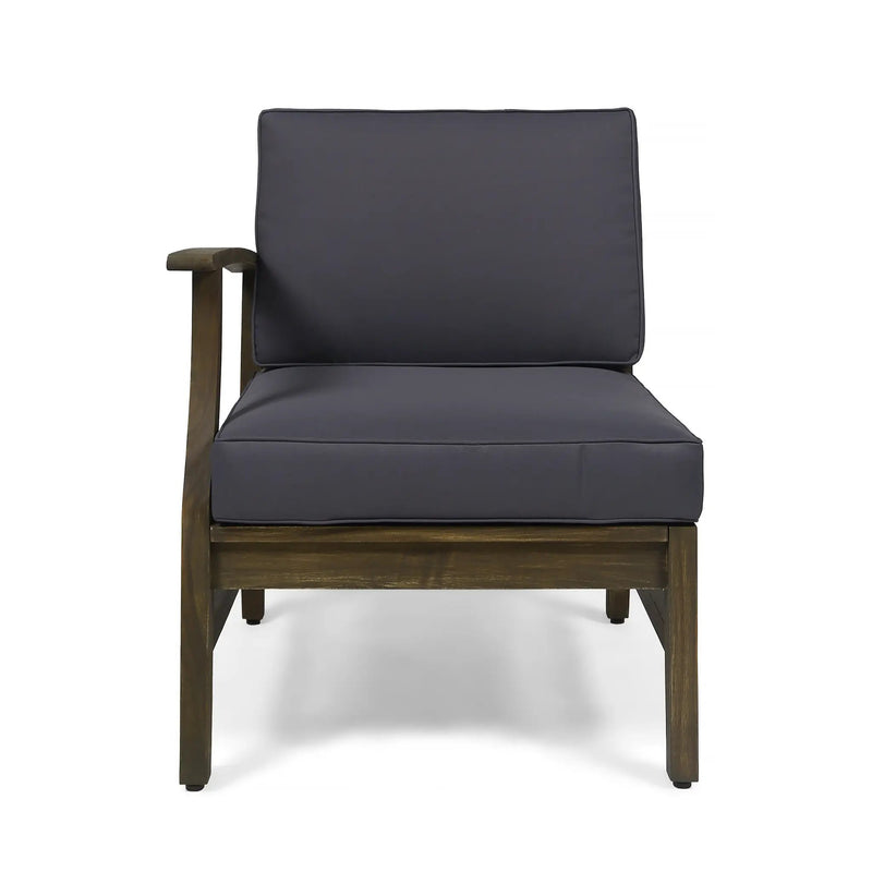 PERLA 5-Pcs Sofa Set, Dark by HouseOfZazla