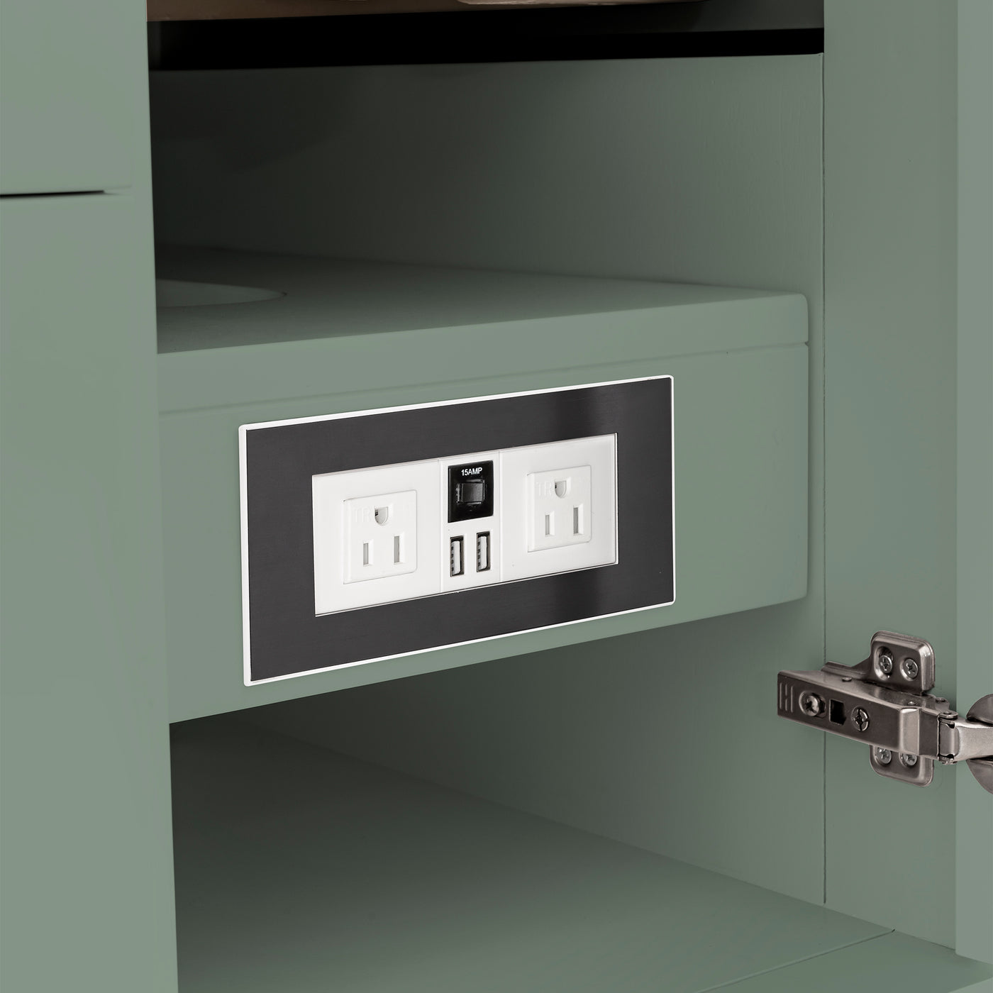 James Martin Breckenridge 72" Double Bathroom Vanity, Smokey Celadon by James Martin