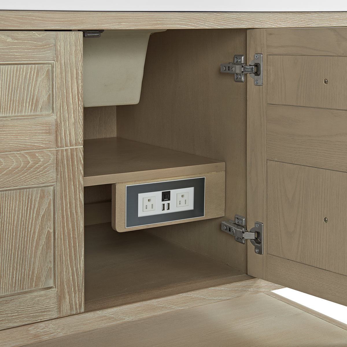 James Martin Breckenridge 72" Double Bathroom Vanity, Bright White, view 38