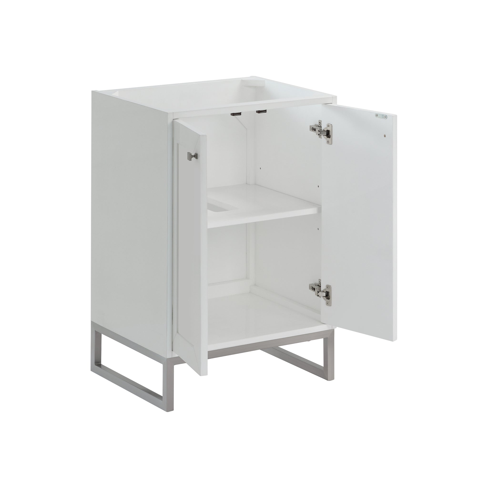James Martin Chianti 24" Single Bathroom Vanity, Glossy White by James Martin