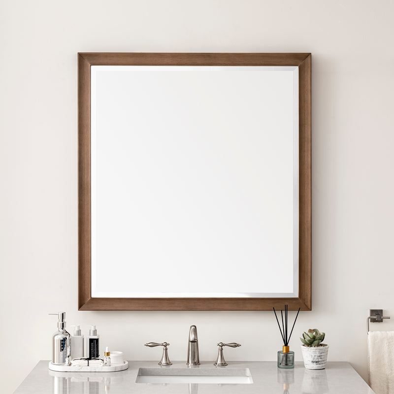 James Martin Glenbrooke 36" Mirror, Whitewashed Walnut by James Martin