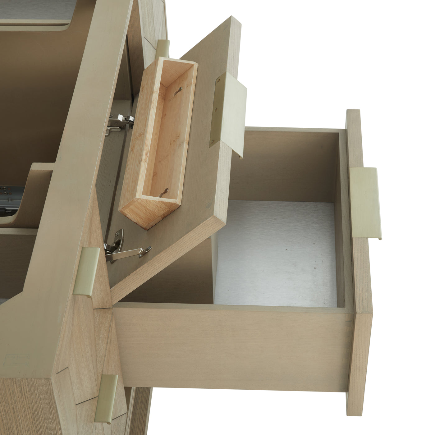 James Martin Emmeline 48" Single Bathroom Vanity, Pebble Oak by James Martin