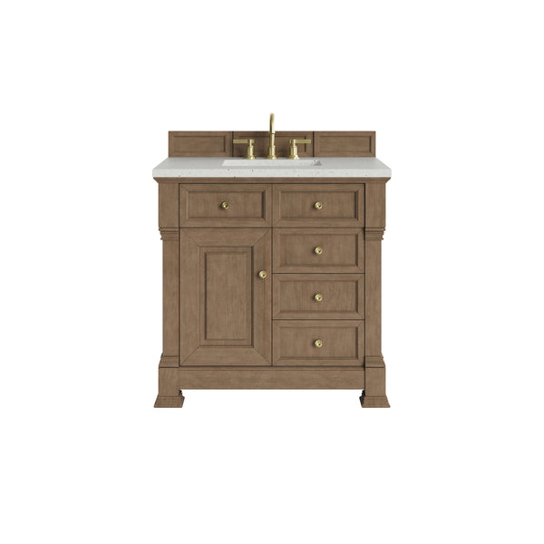 James Martin Brookfield 36" Single Bathroom Vanity, Pecan