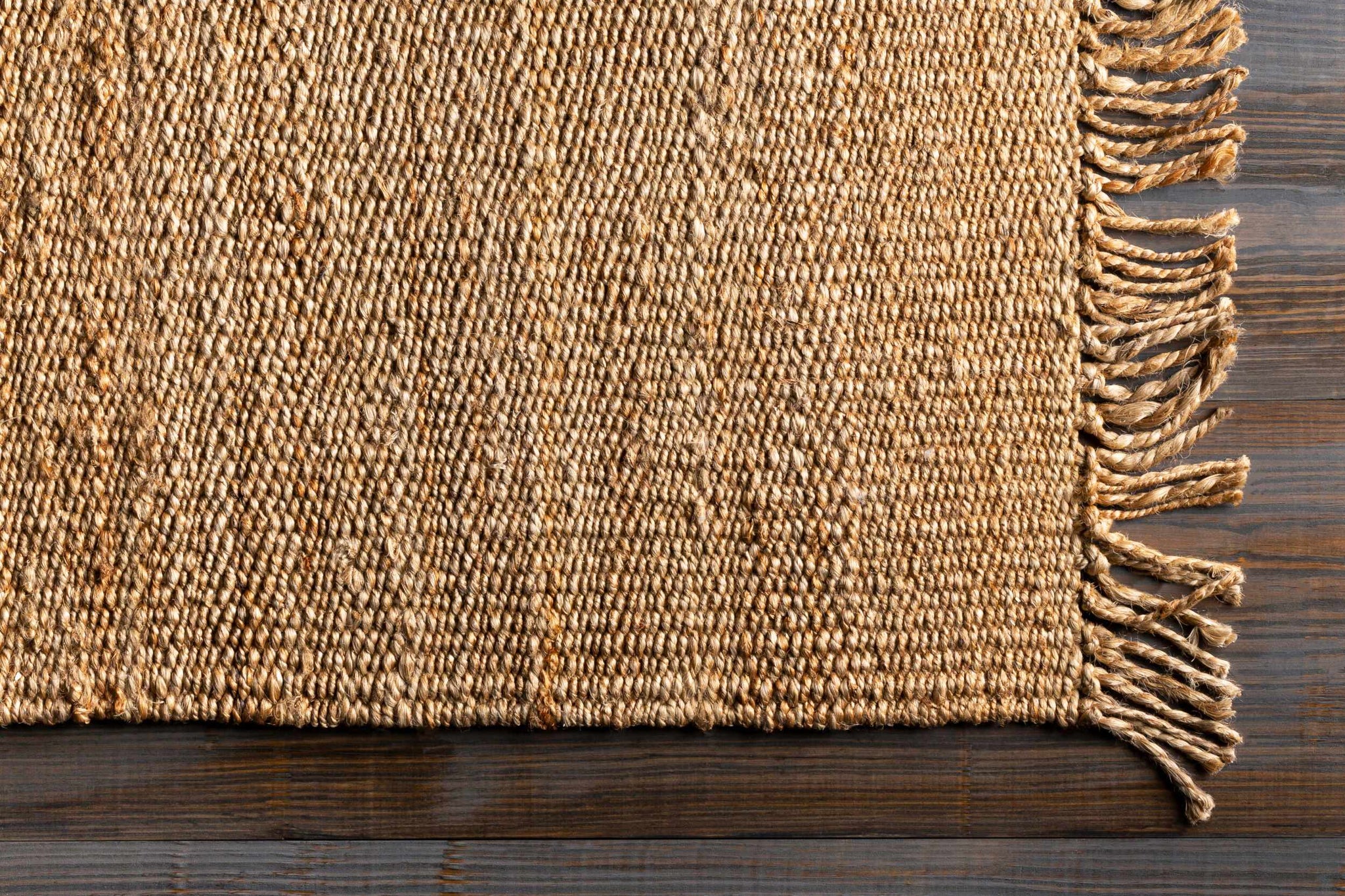 Oaks Perfect Flatweave Jute Rug by Boutique Rugs