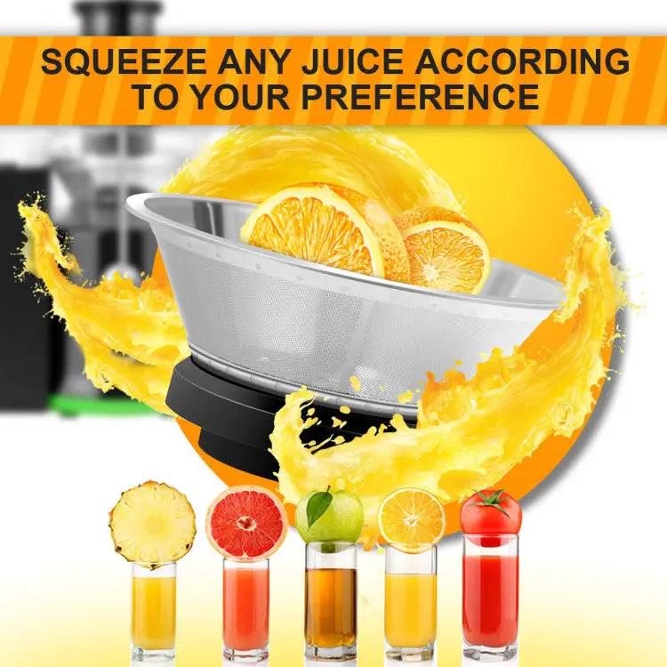 2 Speed Wide Mouth Fruit & Vegetable Electric Juicer by DirectDeals