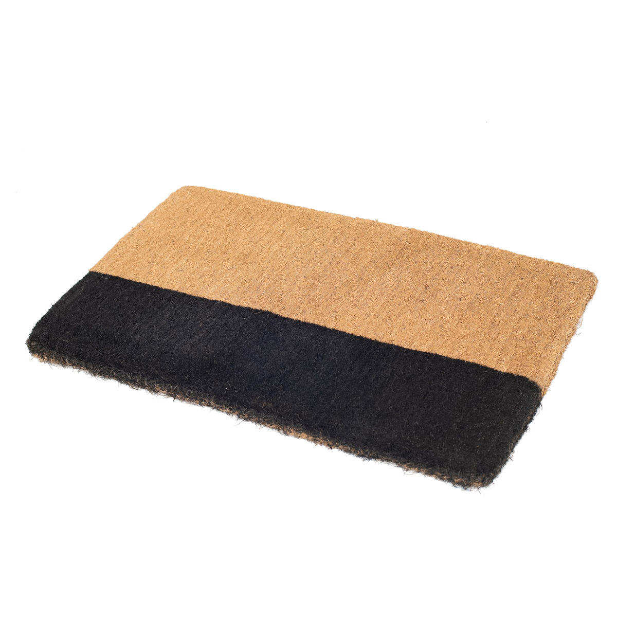 Black Belt Coir Doormat by Fab Habitat