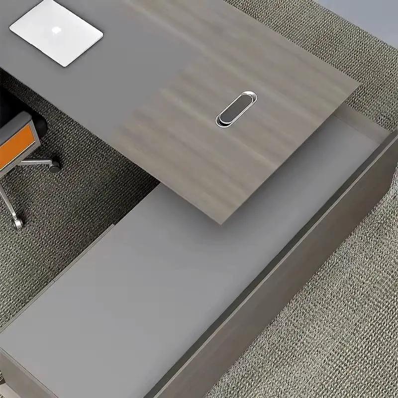 Hurst · Modern L-Shaped Executive Desk by Arc Grove