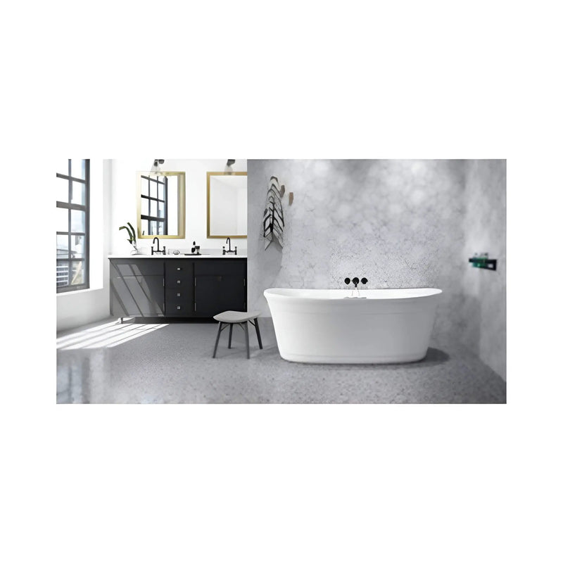 Jacuzzi Arga 67-Inch Classic Swirlpool™ Whirlpool Bathtub [JAGF6735PCL6IPW/M] (SAK85401) by SAKSBY WHOLESALE