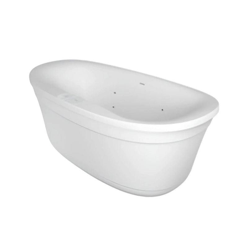 Jacuzzi Arga 67-Inch Classic Swirlpool™ Whirlpool Bathtub [JAGF6735PCL6IPW/M] (SAK85401) by SAKSBY WHOLESALE