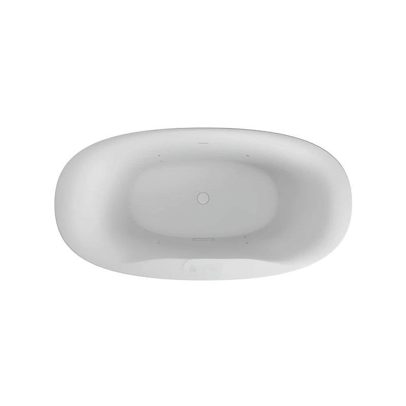 Jacuzzi Arga 67-Inch Classic Swirlpool™ Whirlpool Bathtub [JAGF6735PCL6IPW/M] (SAK85401) by SAKSBY WHOLESALE