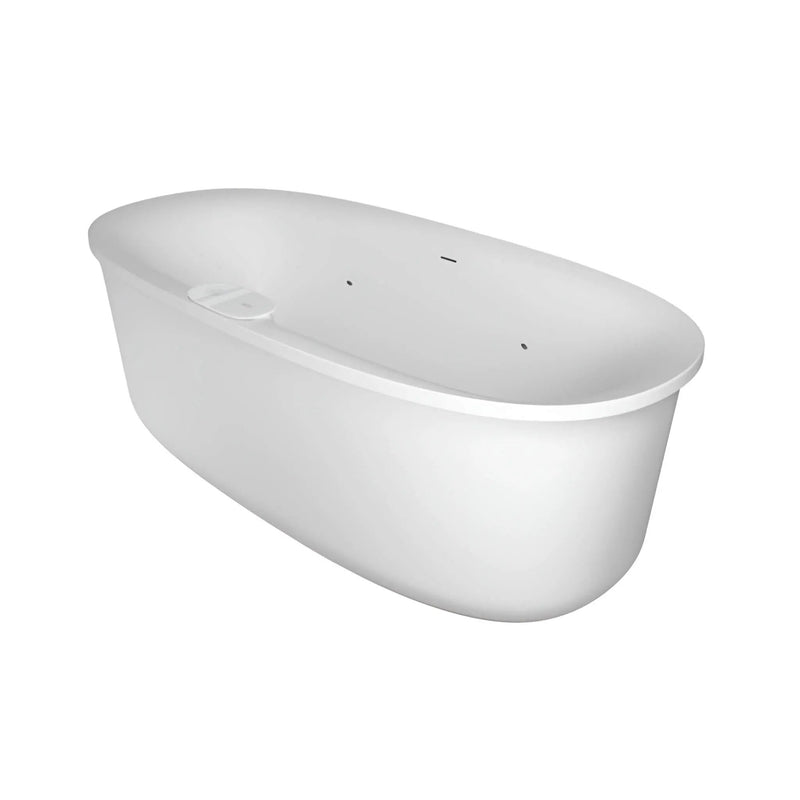 Jacuzzi Arga 69-Inch Freestanding Whirlpool Bathtub [JAGF6934PCL6IPW/M] (SAK85921) by SAKSBY WHOLESALE