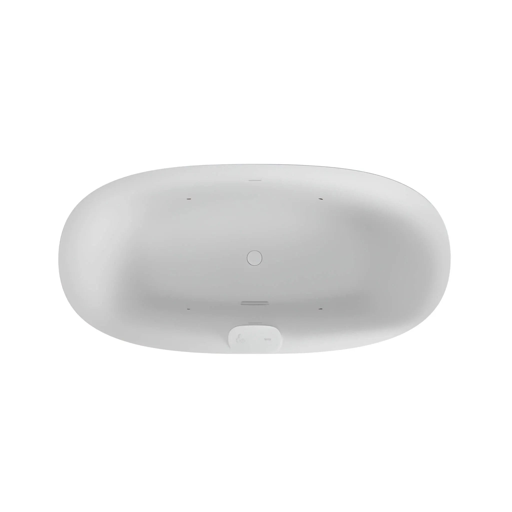 Jacuzzi Arga 69-Inch Freestanding Whirlpool Bathtub [JAGF6934PCL6IPW/M] (SAK85921) by SAKSBY WHOLESALE