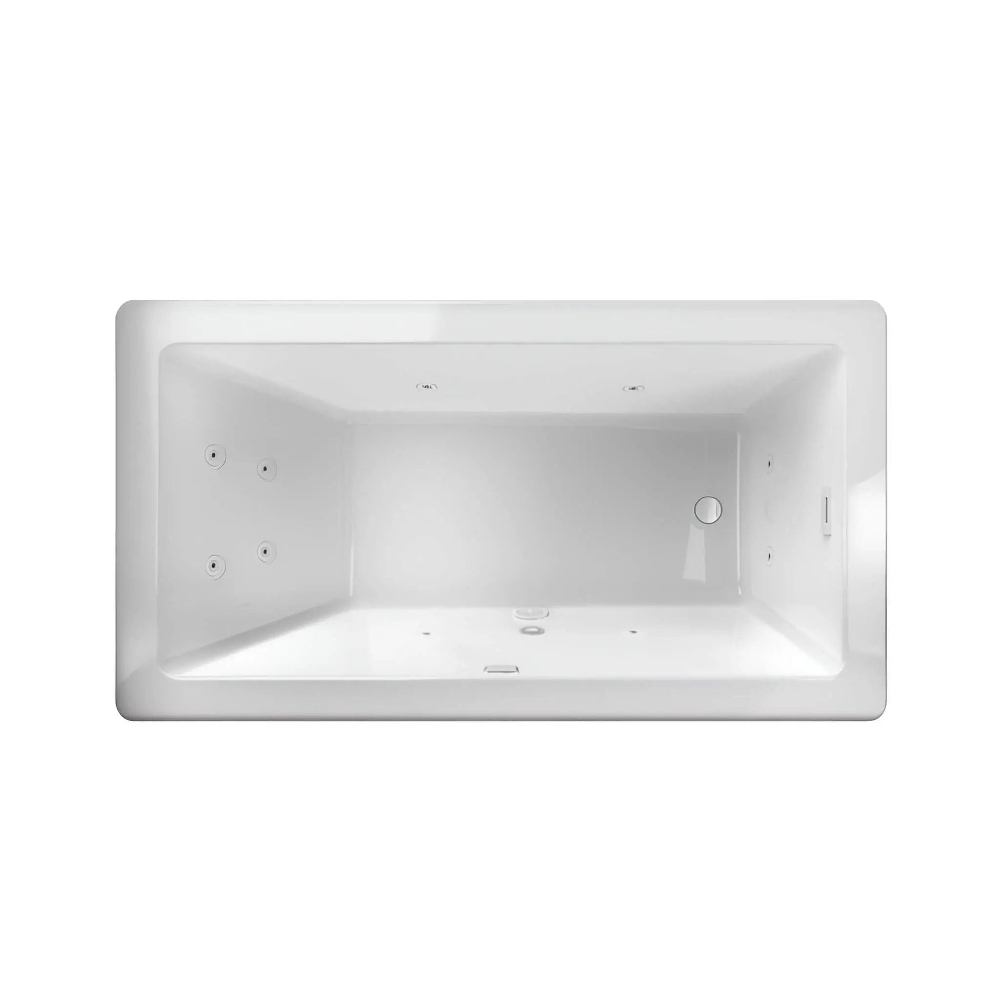 Jacuzzi Bianca 66-Inch Whirlpool Bath [JBIF6636WUR2CPWW/WC] (SAK41632) by SAKSBY WHOLESALE