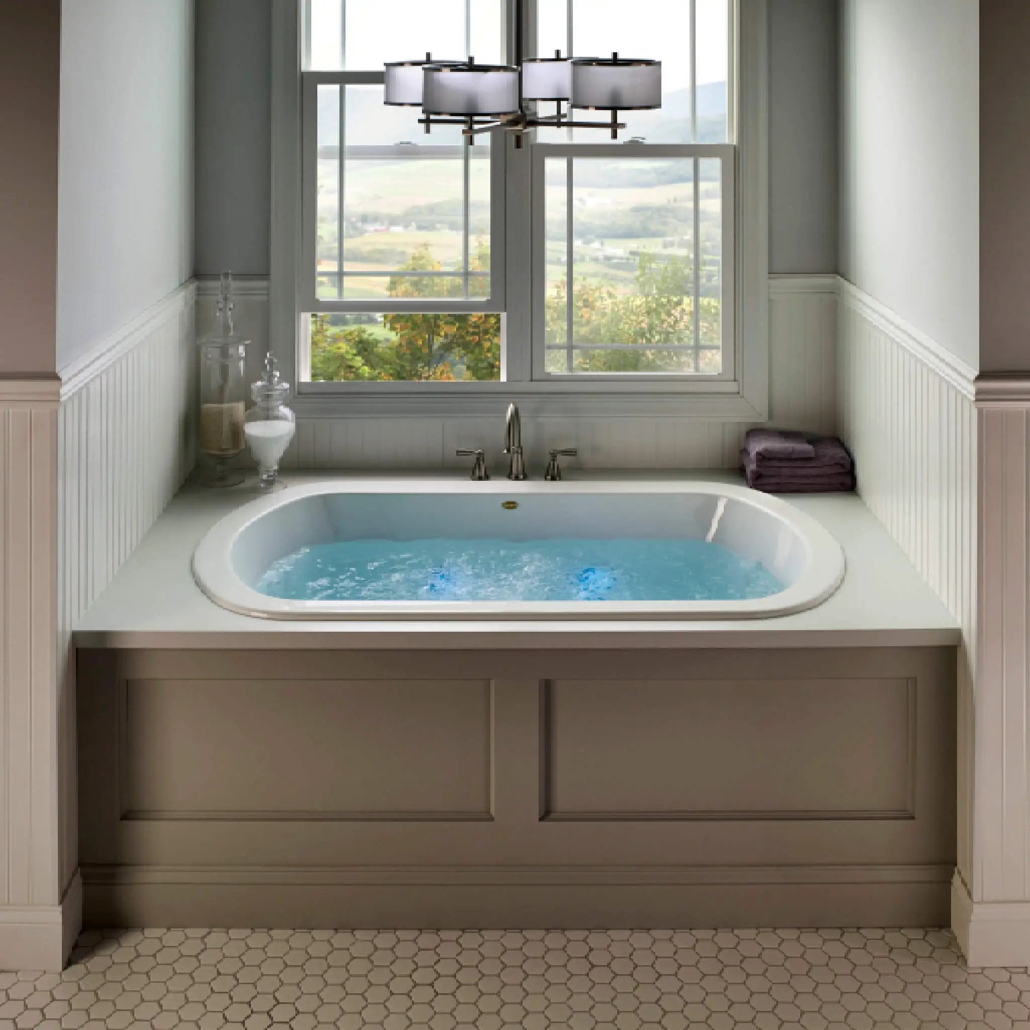 Jacuzzi Duetta 66-Inch Air Tub With 360 Air Flow System [JDUE6636ACR4CXW/Y] (SAK68942) by SAKSBY WHOLESALE