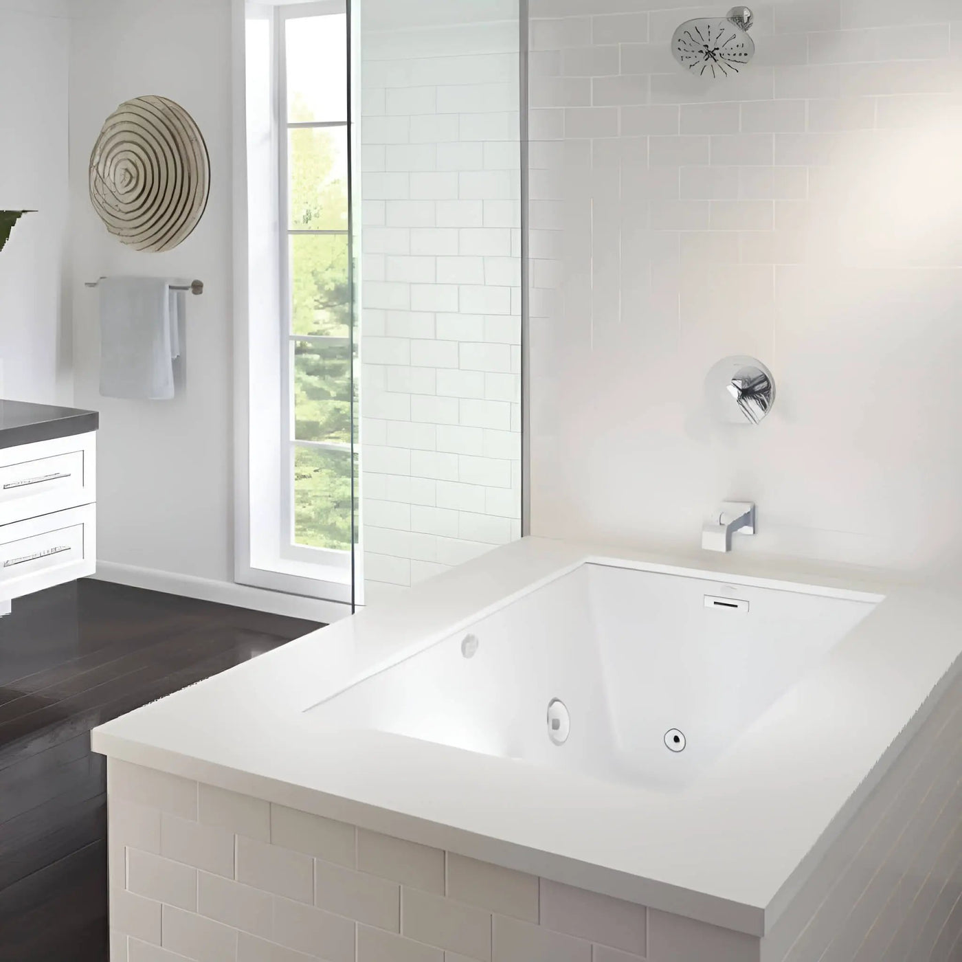 Jacuzzi Elara 72-Inch Drop-In Acrylic Air Tub [JELA7236ALR4CXW/Y] (SAK60807) by SAKSBY WHOLESALE