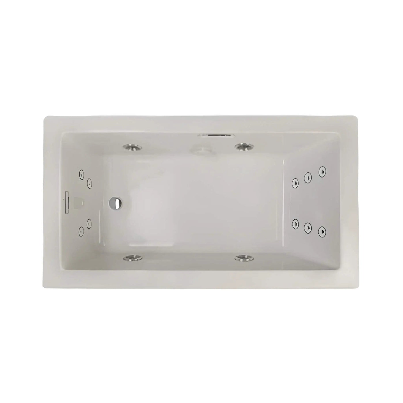 Jacuzzi Elara 72-Inch Rectangle Whirlpool Bathtub With Left Drain [JELA7236WLR2HX] (SAK61507) by SAKSBY WHOLESALE
