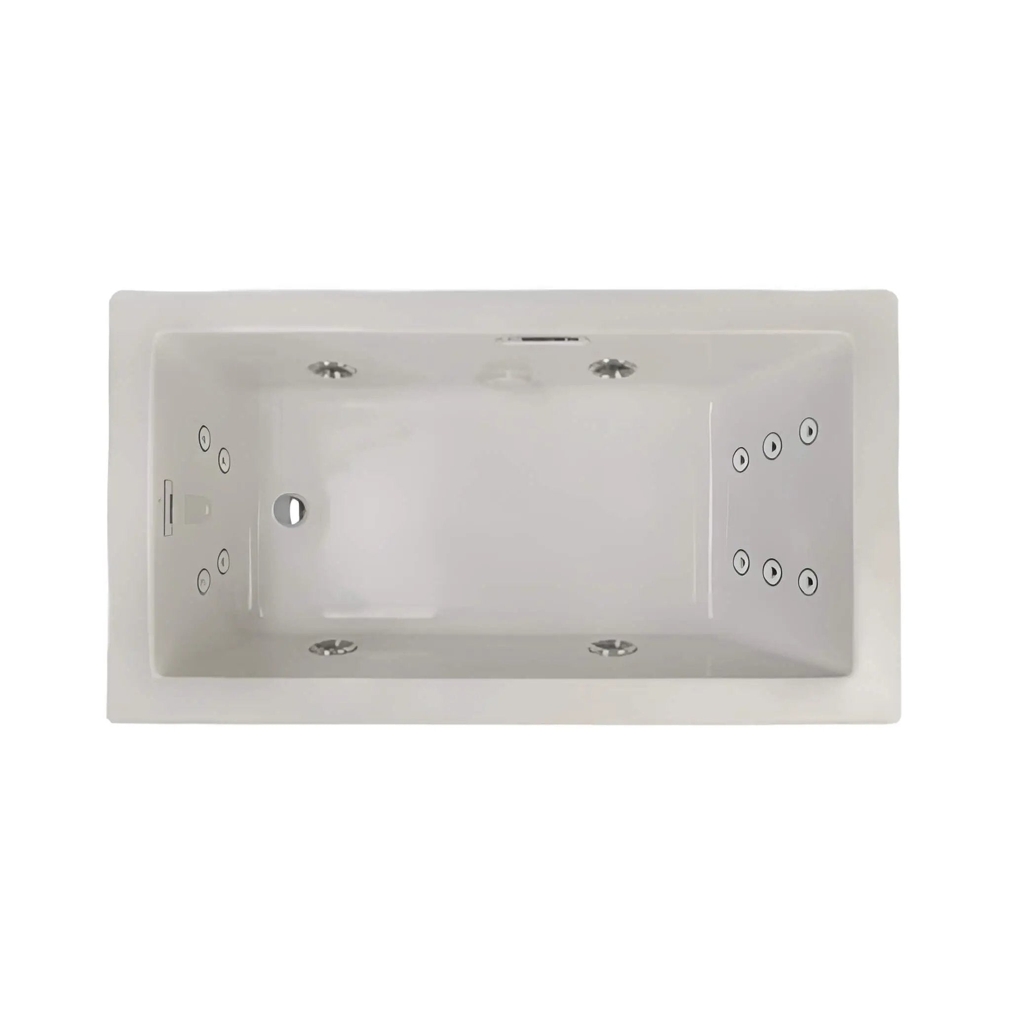 Jacuzzi Elara 72-Inch Rectangle Whirlpool Bathtub With Left Drain [JELA7236WLR2HX] (SAK61507) by SAKSBY WHOLESALE