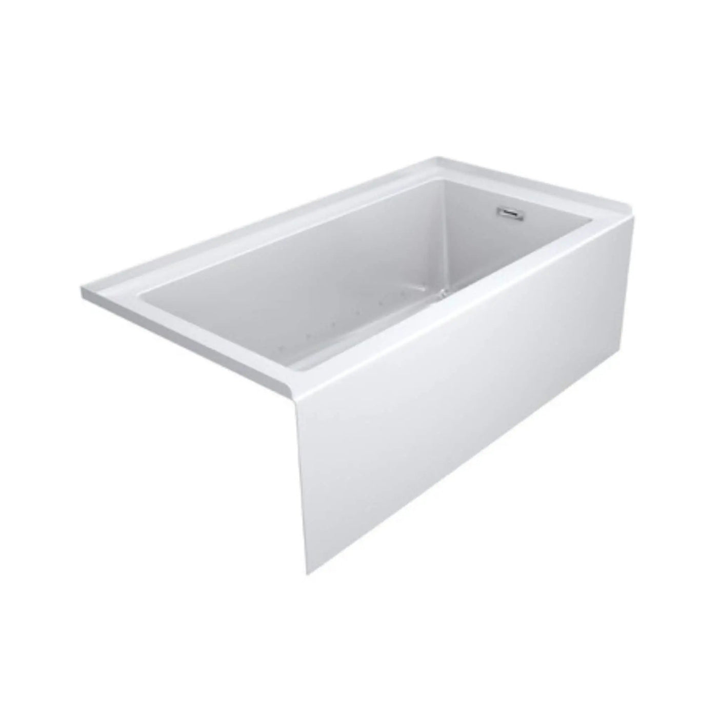 Jacuzzi Linea 60-Inch 3-Wall Alcove Acrylic Air Tub With Right Drain [JLNS6032ARL2XXW/Y] (SAK26305) by SAKSBY WHOLESALE