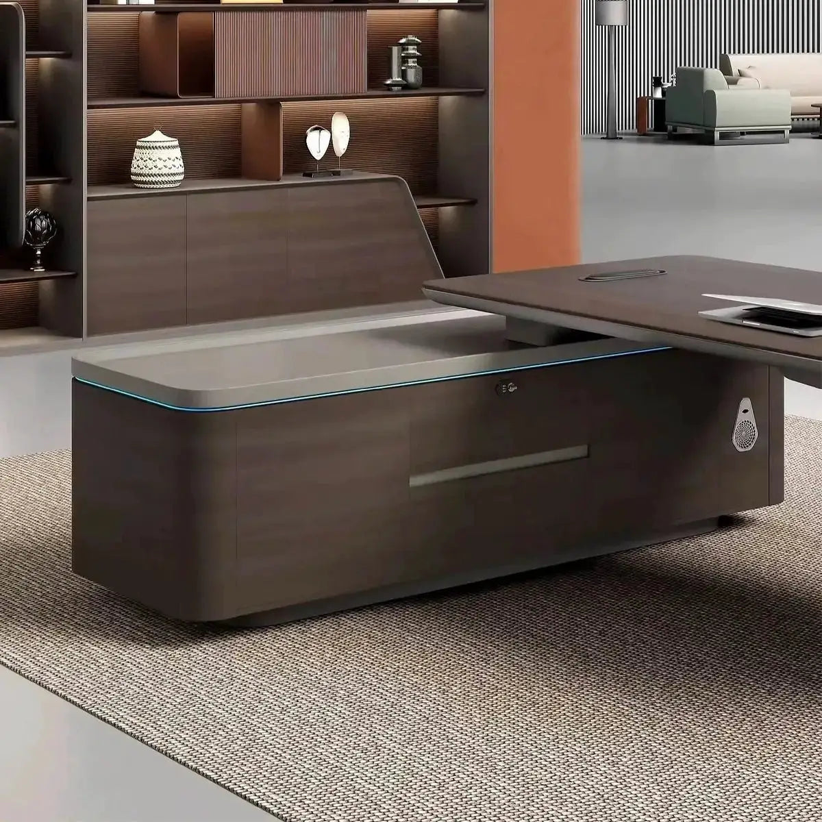 Tanzer · Modern L-Shaped Desk by Arc Grove
