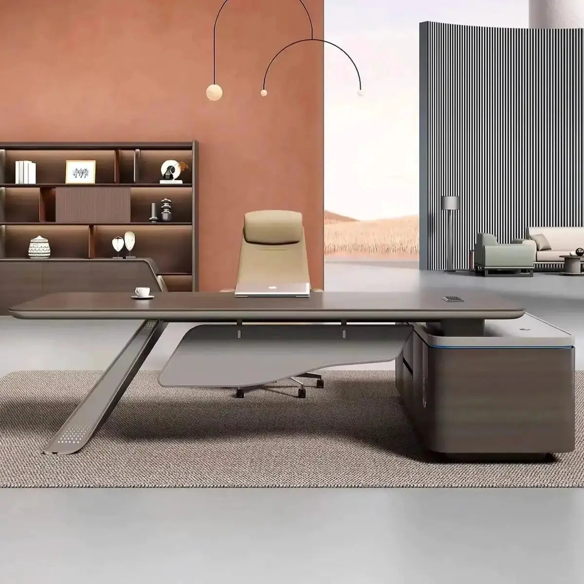 Tanzer · Modern L-Shaped Desk by Arc Grove
