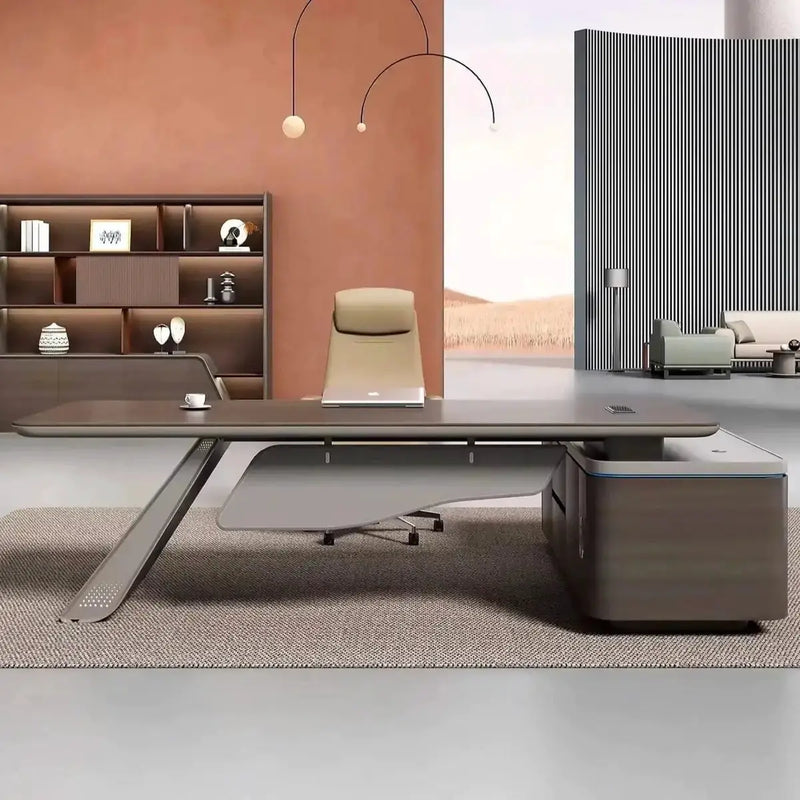 Tanzer · Modern L-Shaped Desk by Arc Grove